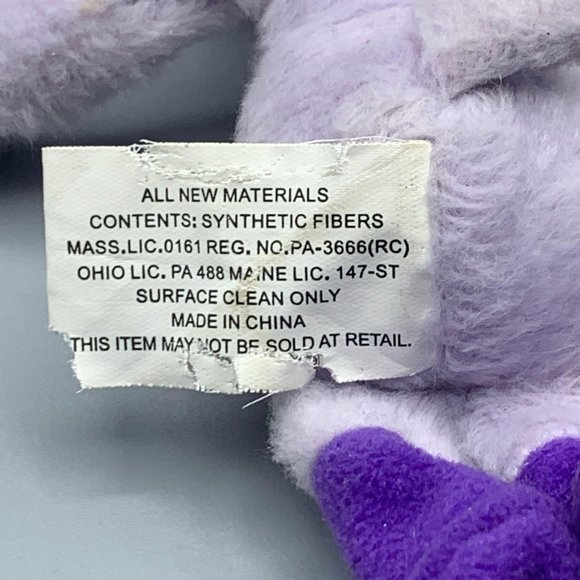 Nanco Lavender Tweety Bird Purple Hanging Plush - Picture 8 of 9